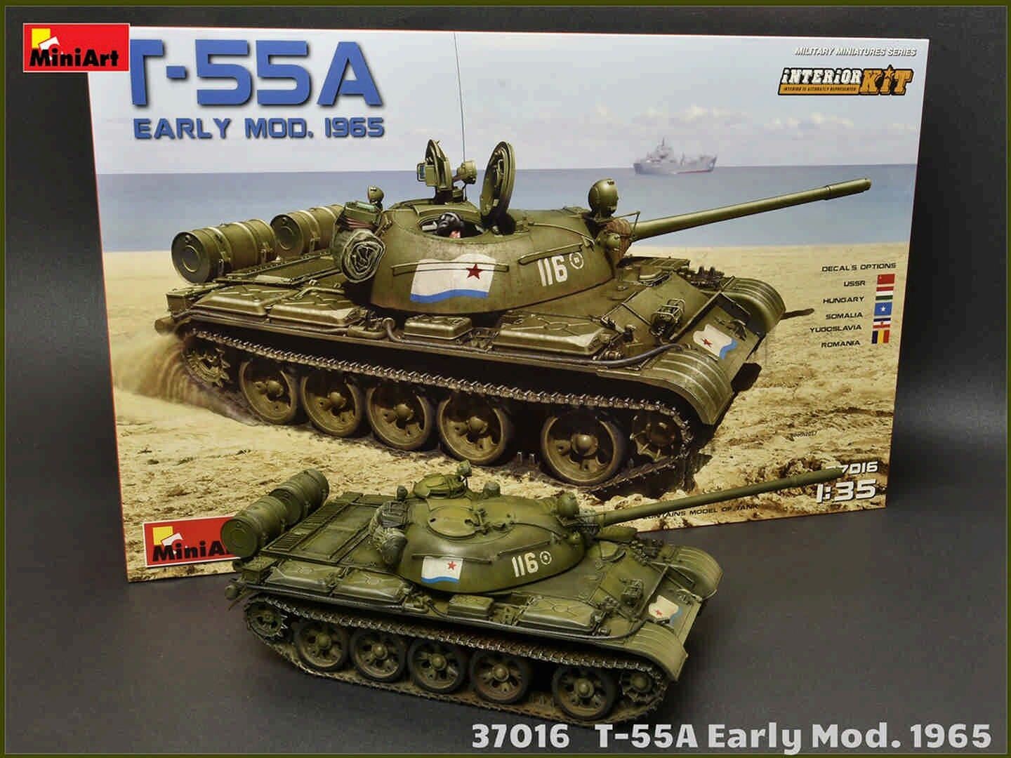 T-55A Frühe Pro. Mod.l 1965 in 1:35