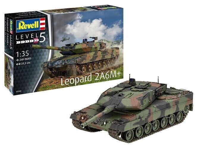 Leopard 2 A6M+ / 1:35