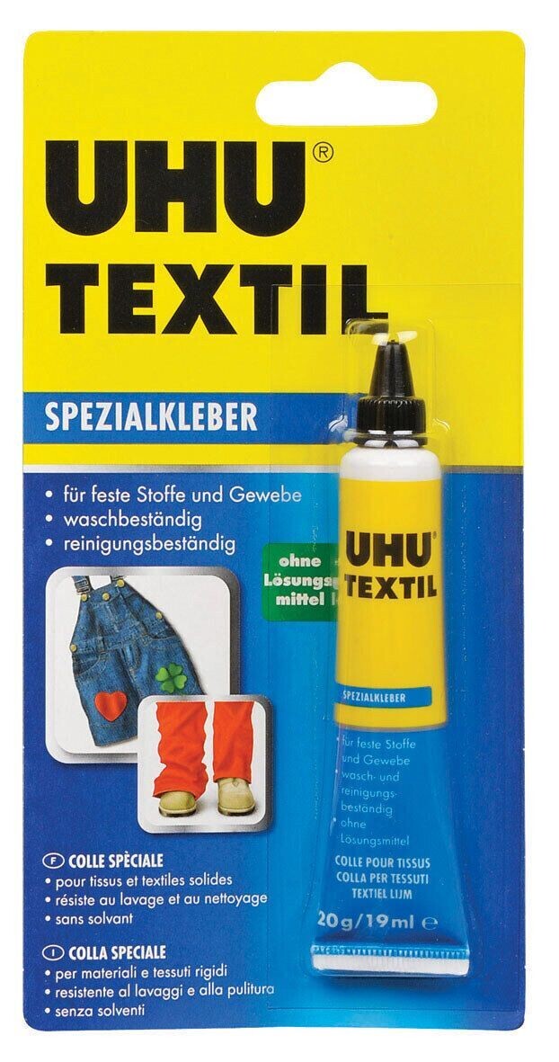 UHU Textil Spezialkleber 20g Tube