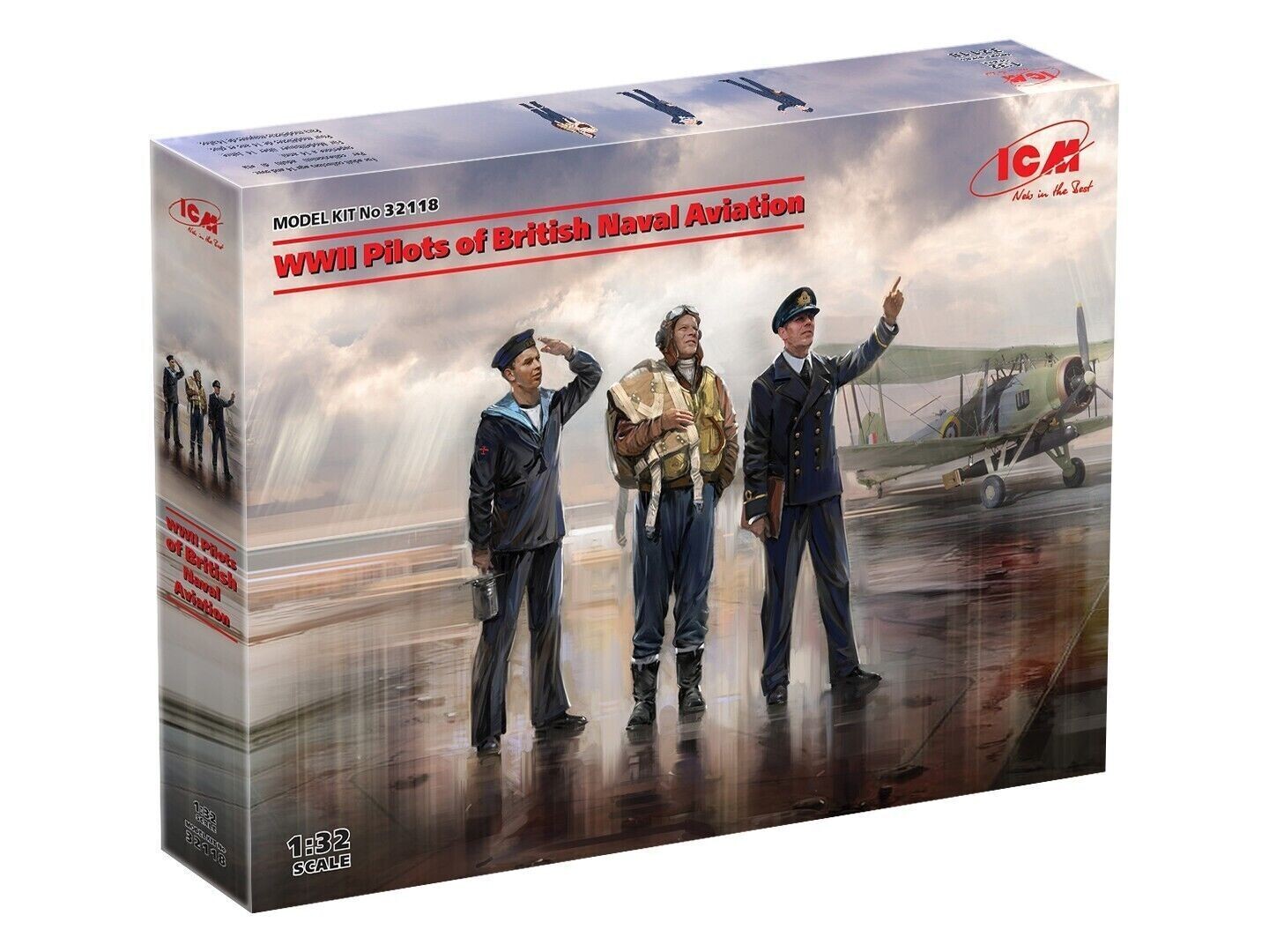 WWII Pilots of British Naval Aviation in 1:32