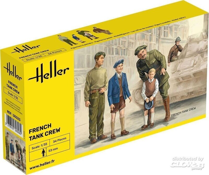 French Tank Crew in 1:35