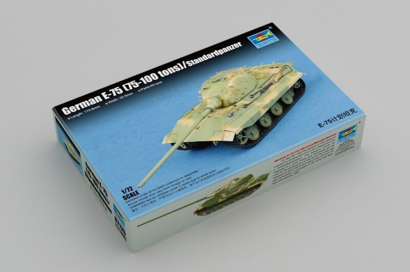 German E-75 (75-100 tons) in 1:72 German E-75 (75-100 tons) in 1:72