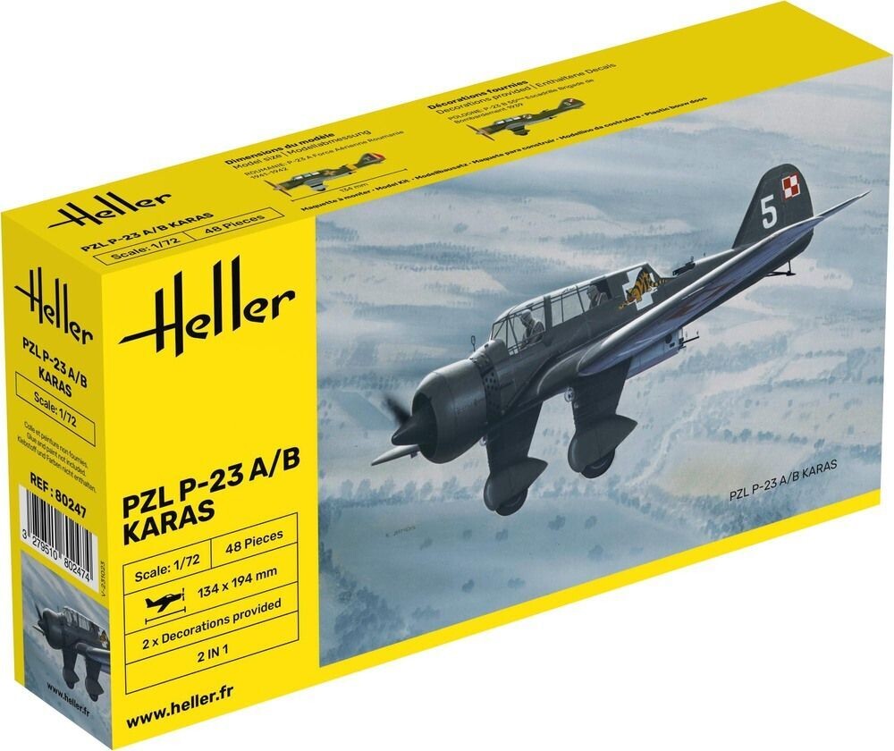 PZL P-23A/B Karas  in 1:72     80247