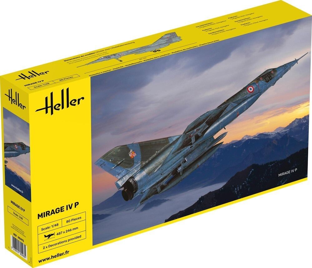 Mirage IV P Maßstab 1:48