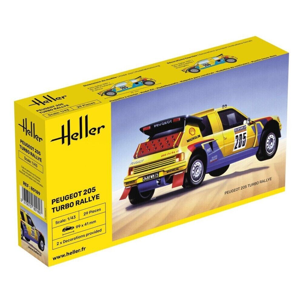 Peugeot 205 Turbo Rally in 1:43