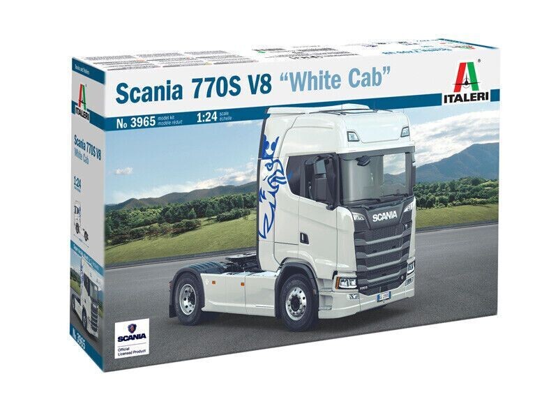 Scania 770 S V8 "White Cab" Maßstab 1:24