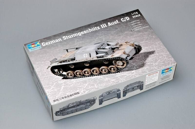 German Sturmgeschütz III Ausf. C/D in 1:72