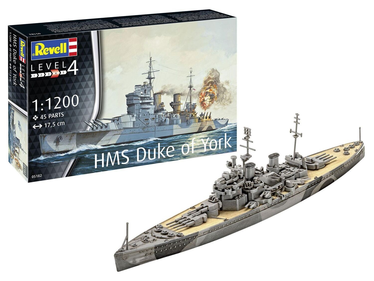 Battleship HMS Duke of York Maßstab 1:1200