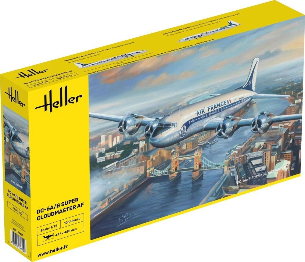 DC-6 Super Cloudmaster Air France  in 1:72     80315
