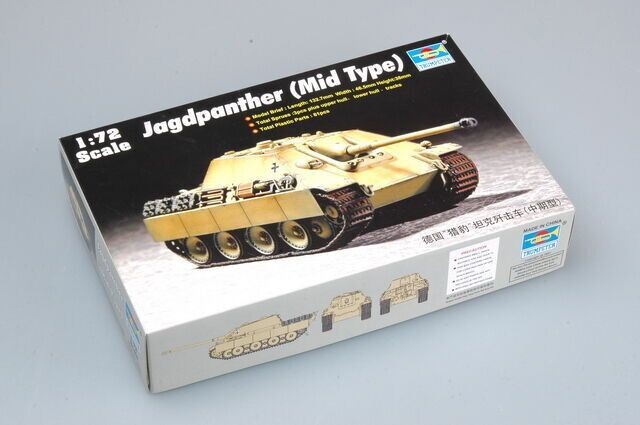 German Jagdpanther in 1:72