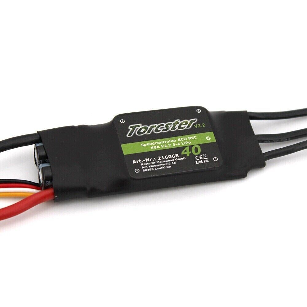 Torcster Speedcontroller ECO BEC 40A V2.2 Brushless