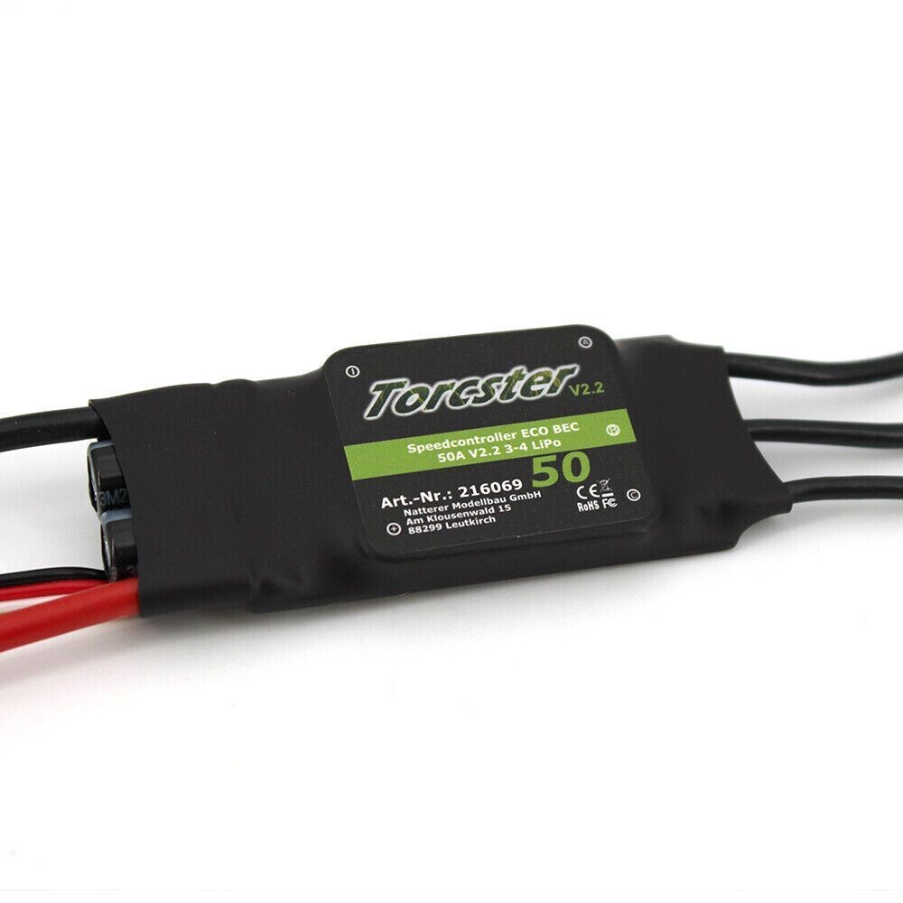 Torcster Speedcontroller ECO BEC 50A V2.2 Brushless