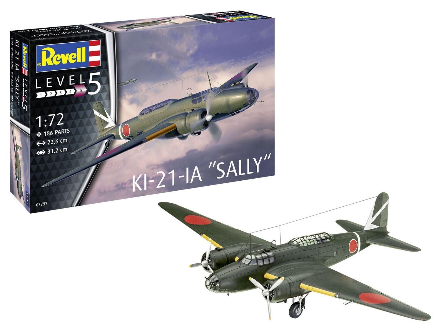 Ki-21-la "Sally" Maßstab 1:72