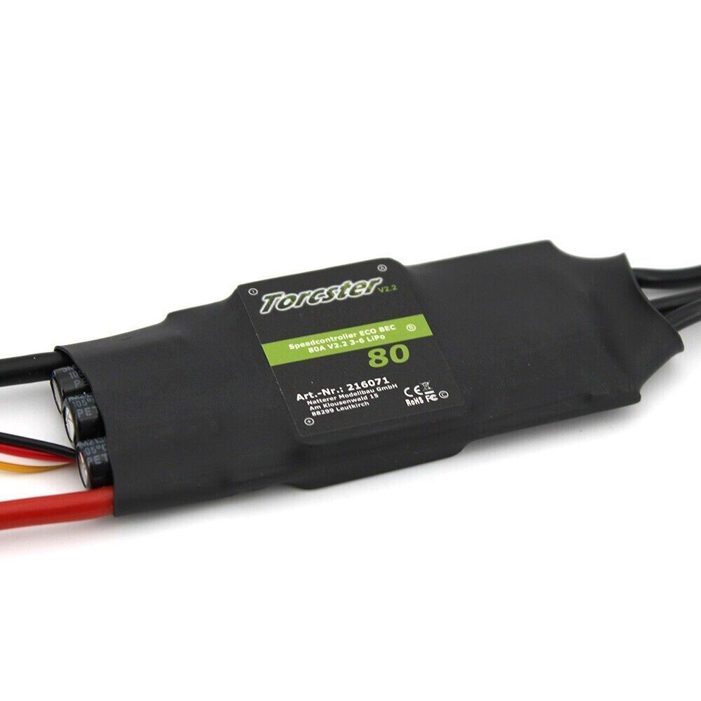 Torcster Speedcontroller ECO BEC 80A V2.2 Brushless