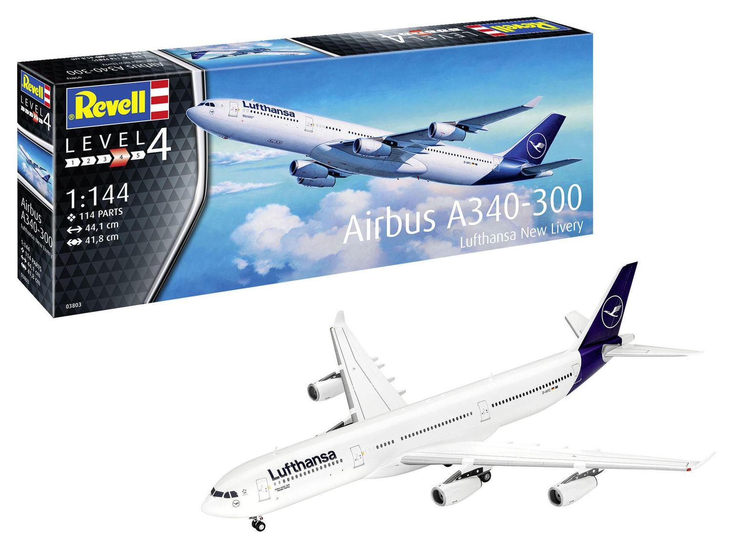 Airbus A340-300 "Lufthansa" / 1:144