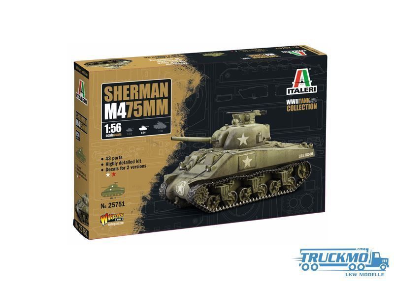 1:56 US M4 Sherman (75mm)