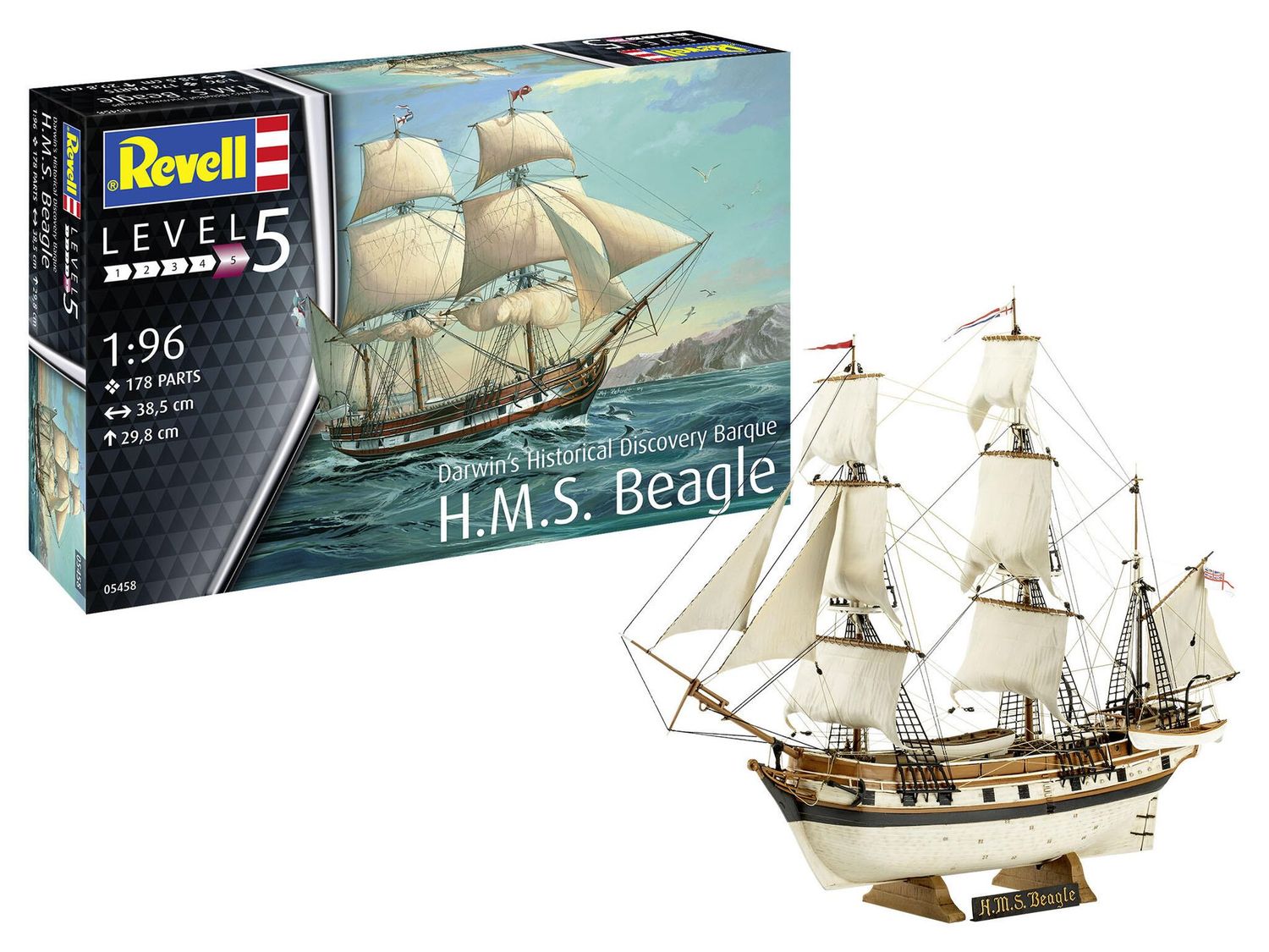 Darwin´s Historical Discovery H.M.S. Beagle / 1:96   05458