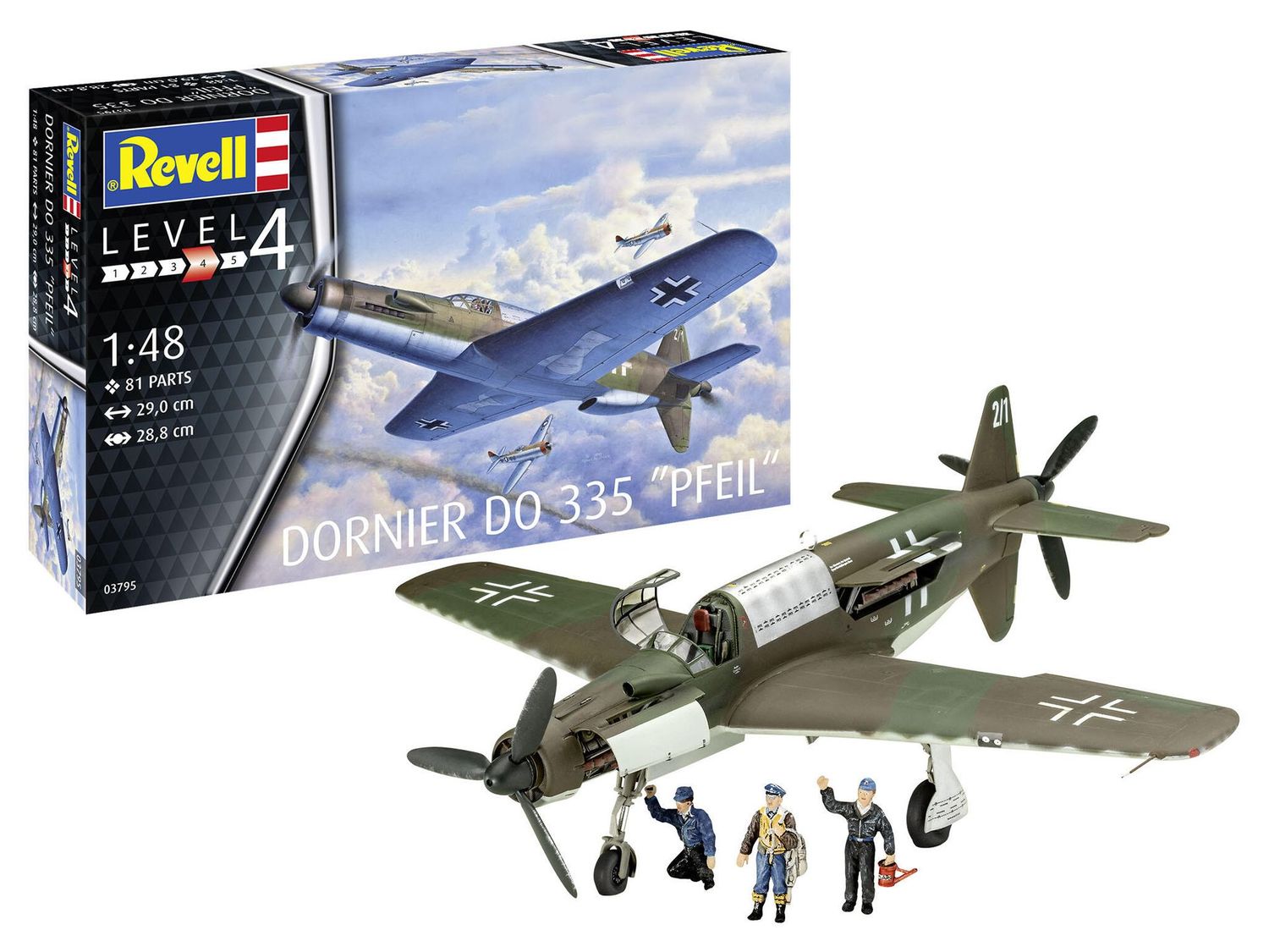 Dornier Do 335 Pfeil in 1:48