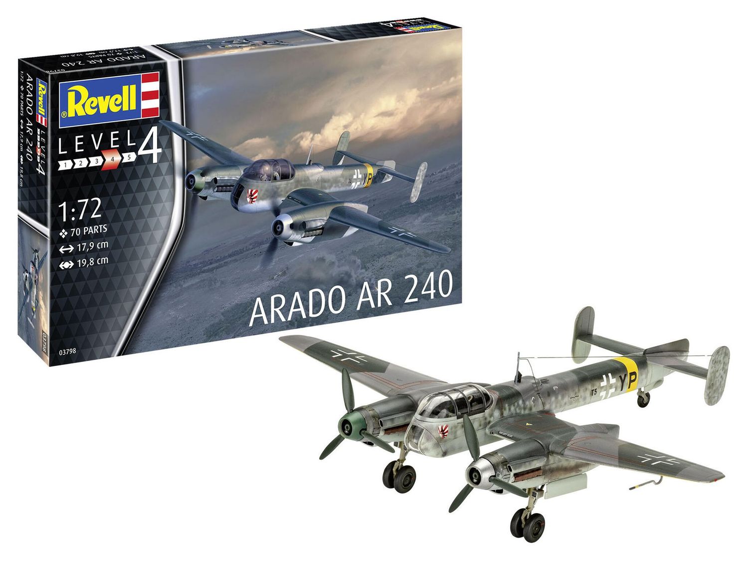 Arado AR 240 Maßstab 1:72