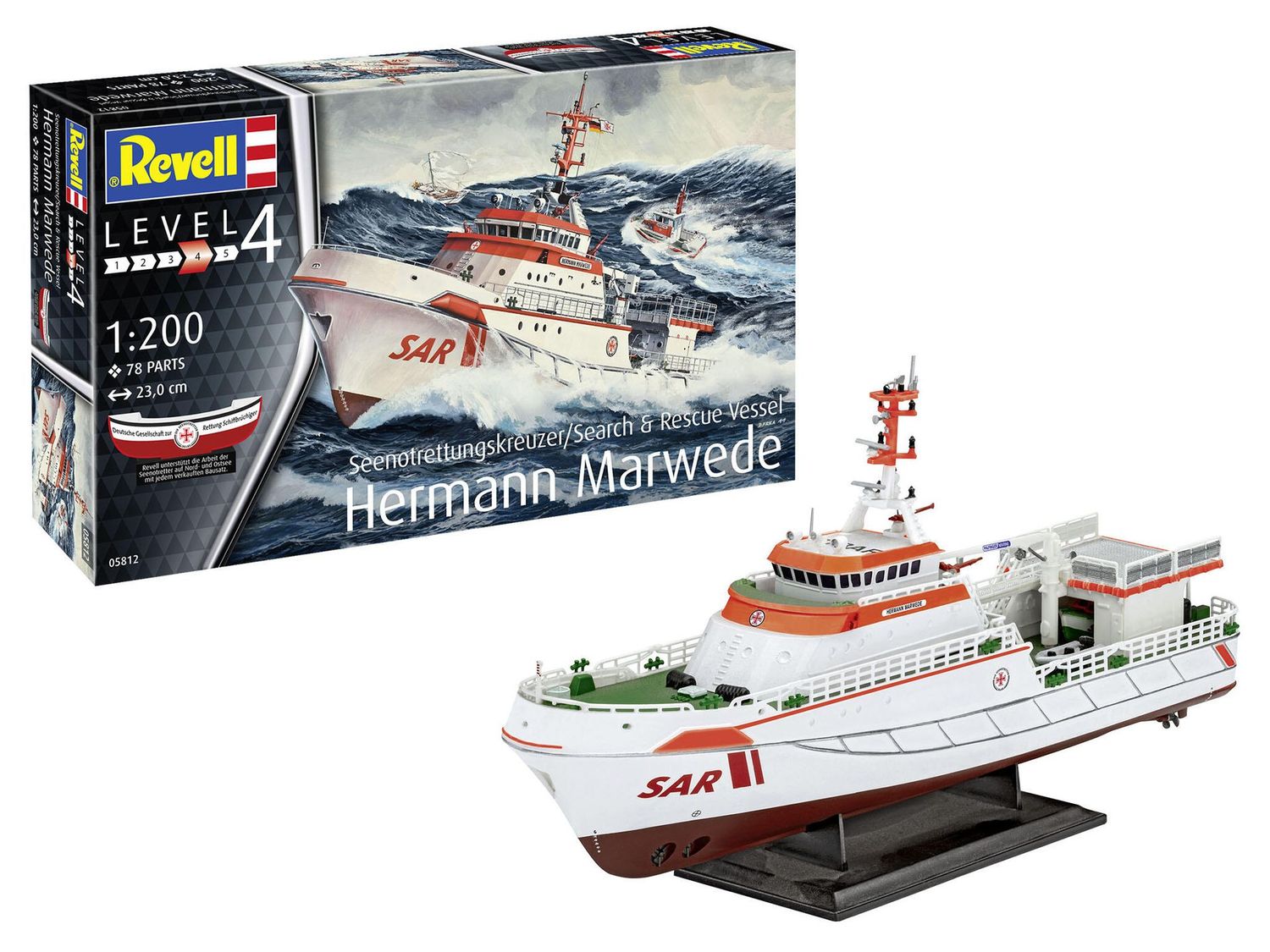 Seenotkreuzer "Hermann Marwede" / 1:200   05812