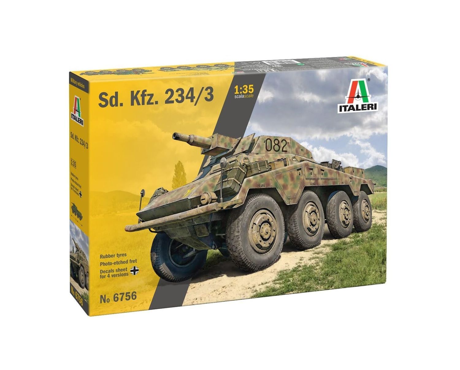 Sd. Kfz. 234/3 Panzerspähwagen in 1:35