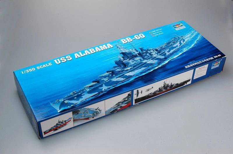 USS Alabama BB-60 in 1:350