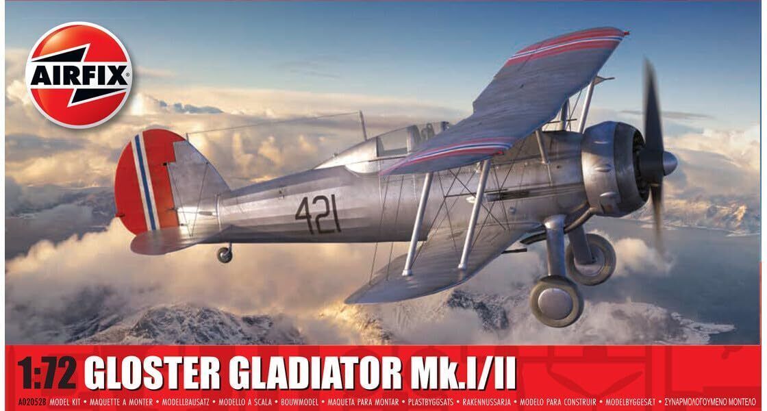 Gloster Gladiator Mk.I/II in 1:72 A02052B
