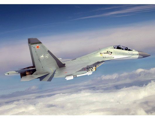 Sukhoi Su-30MKK Flanker G in 1:32 / 02271