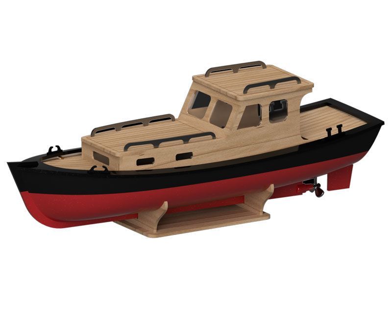 Kabinen Motorboot 1:35 von Krick/Türkmodel