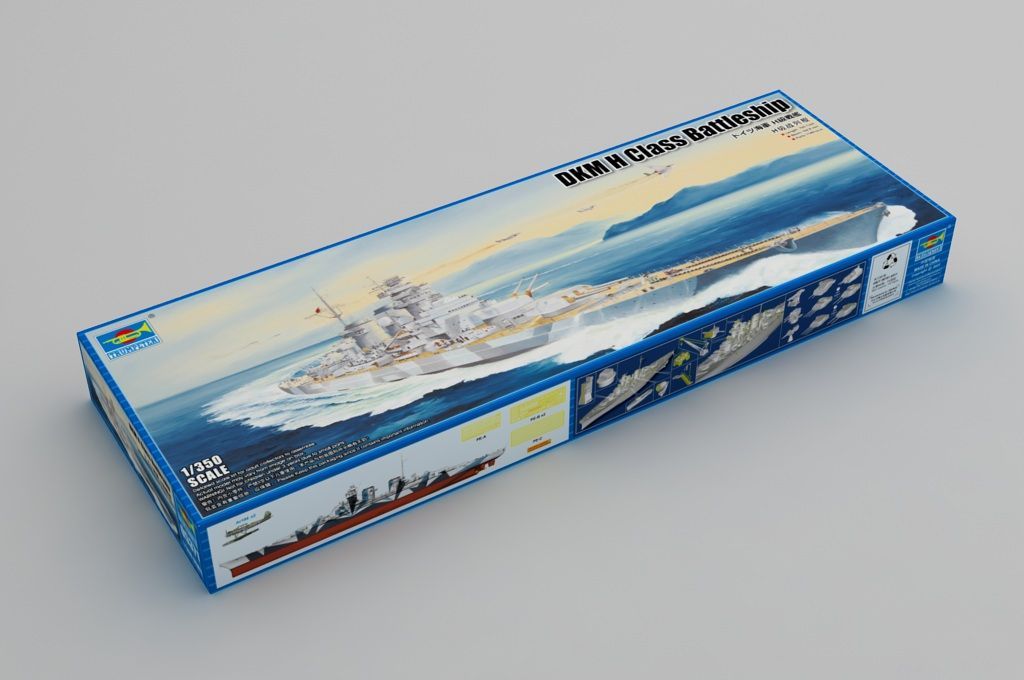 DKM h Class Battleship in 1:350 / 05371