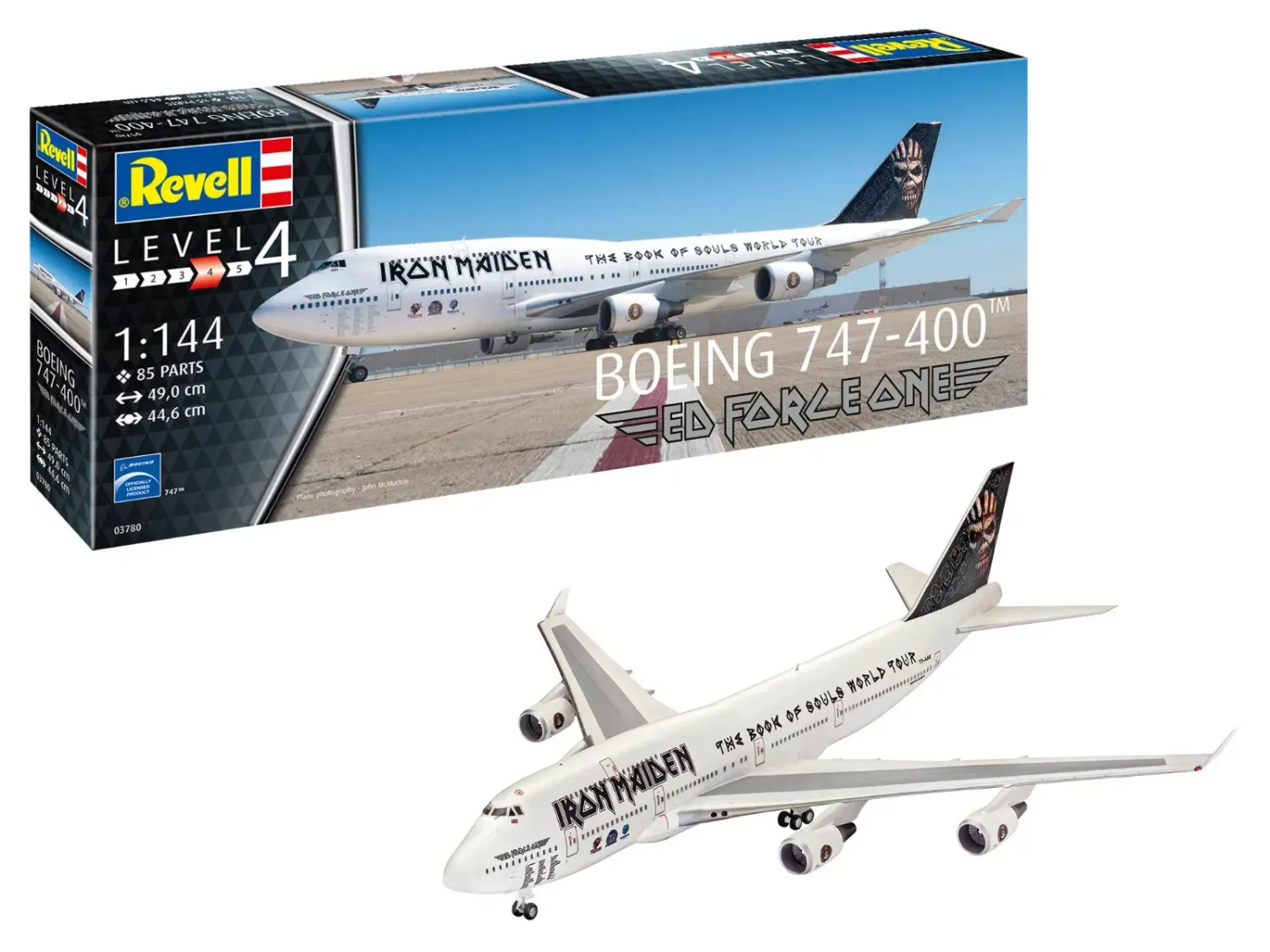 Boeing 747-400 "Ed Force One" / 1:144