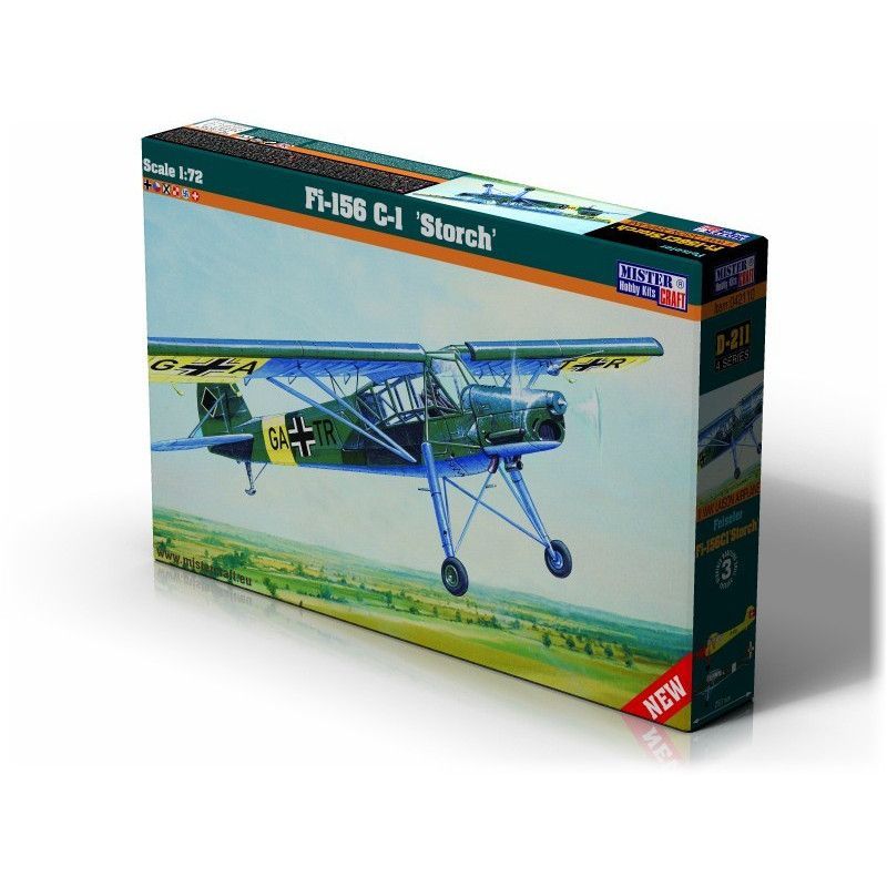 Fieseler Fi-156 C-1 Storch in 1:72 / D-211