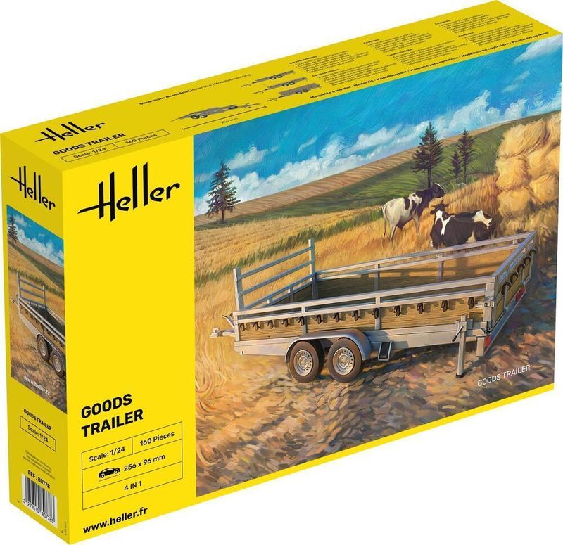 Goods Trailer in 1:24 / 80778