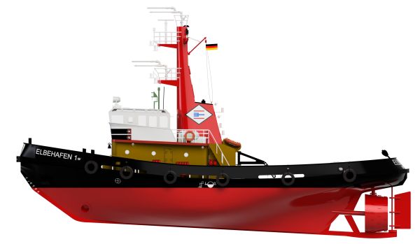 Elbehafen 1 Eisbrecher 1:50 von Krick/Türkmodel
