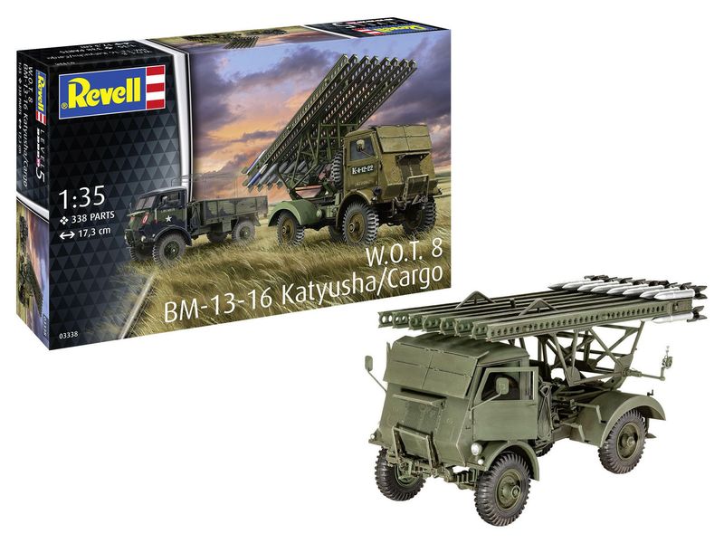 BM-13-16 on W.O.T. 8 chassis / 1:35 BM-13-16 on W.O.T. 8 chassis / 1:35