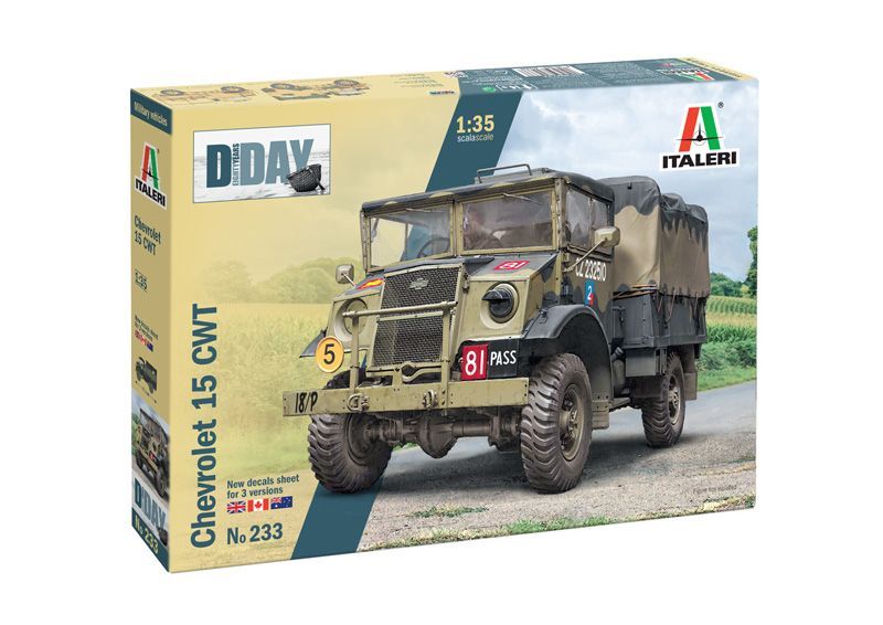 Chevrolet 15 CWT von Italeri in 1:35 / 0233