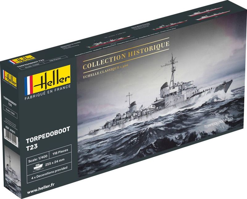 Torpedoboot T23 in 1:400 81011 Torpedoboot T23 in 1:400 81011