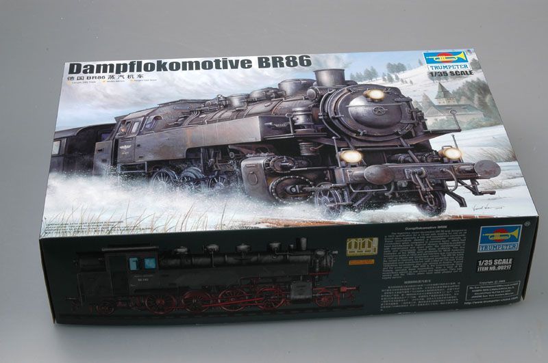 Dampflokomotive BR -86 in 1:35 / 00217 Dampflokomotive BR -86 in 1:35 / 00217