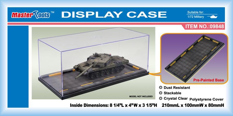 Vitrine 210 x 100 x 80mm von Trumpeter / 09848