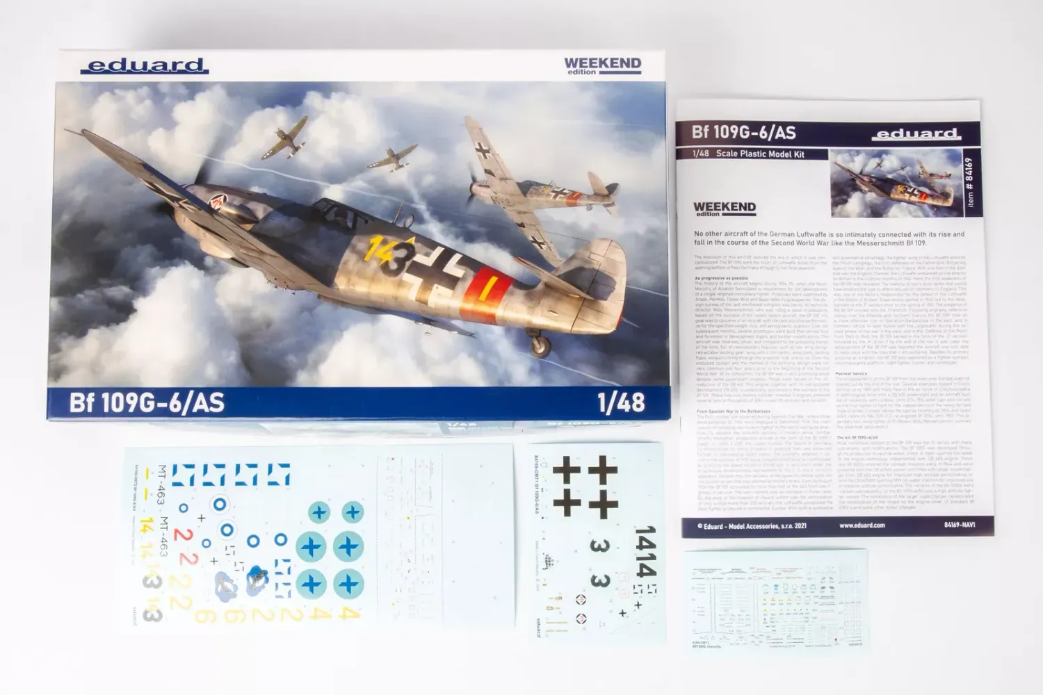 Messerschmitt Bf 109G-6/AS in 1:48 / 84169