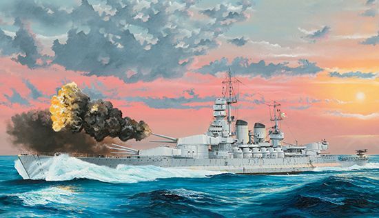 Italian Navy Battleship RN Litterie 1941 in 1:350 / 05319