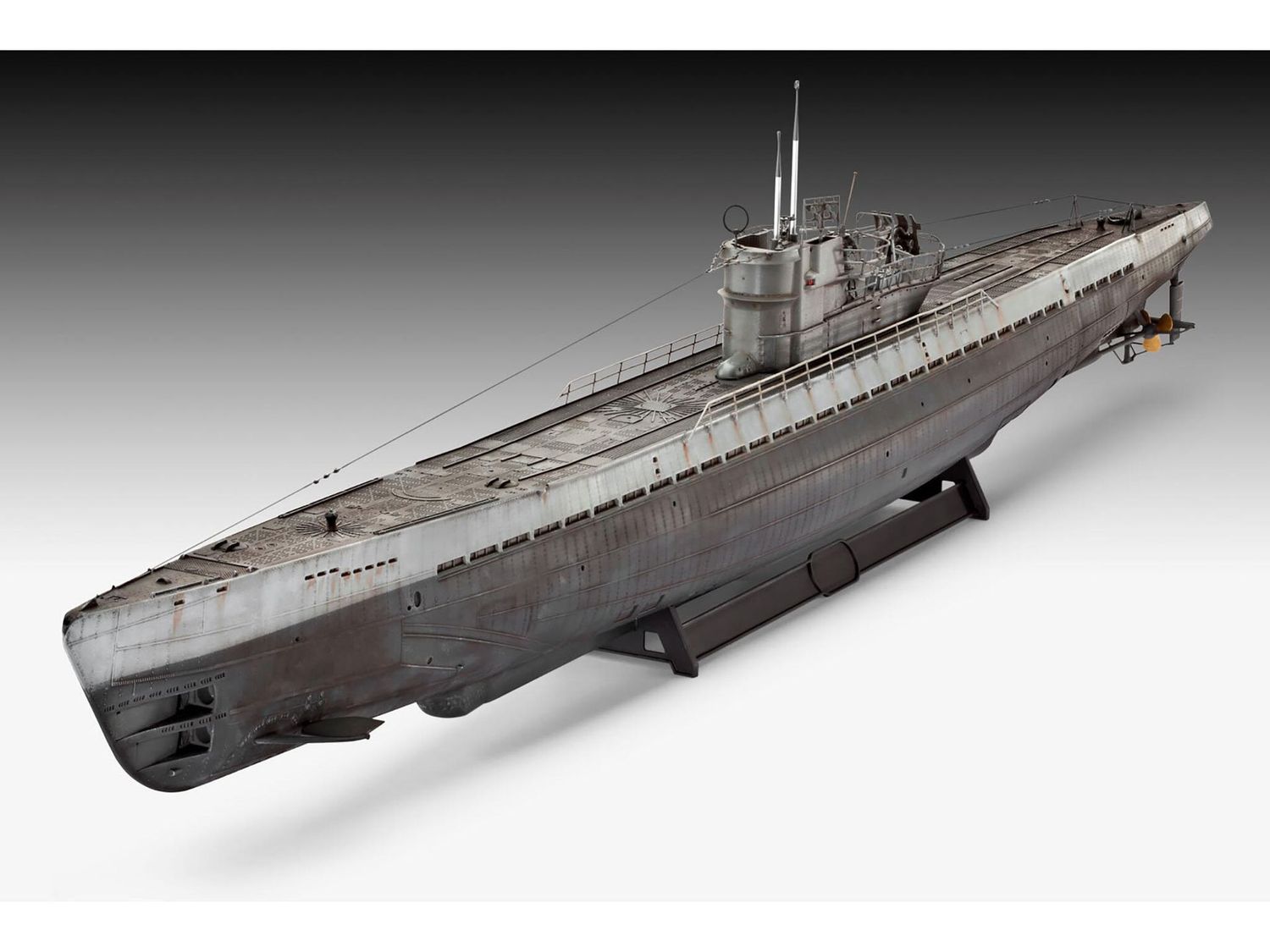 German Submarine Type IX C (U505) "Platinum Edition" / 1:72