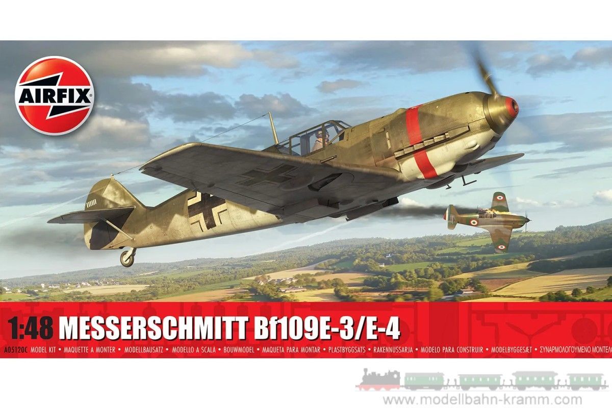 Messerschmitt BF109E-3/E-4 in 1:48 / A05120C