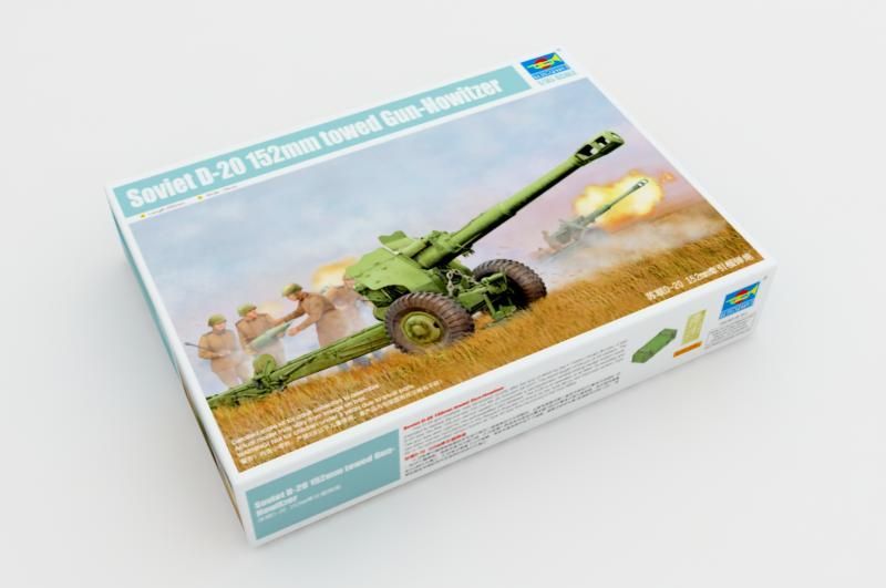 Soviet D 20 152mm Gun Howitzer in 1:35 / 02333