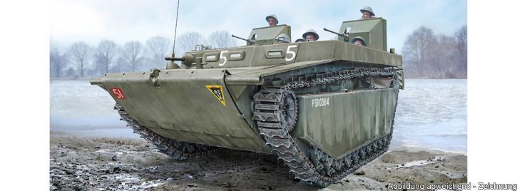 LVT-4 Wasserbüffel von Italeri in 1:35 / 6752