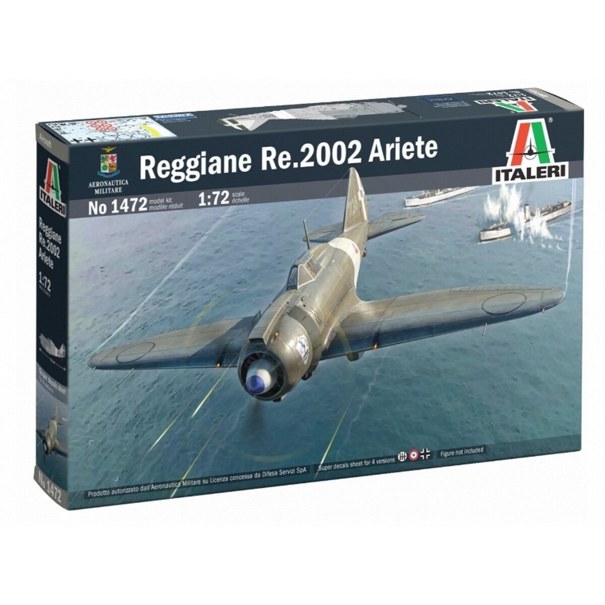 Reggiane Re.2002 Ariete Maßstab 1:72 / 1472