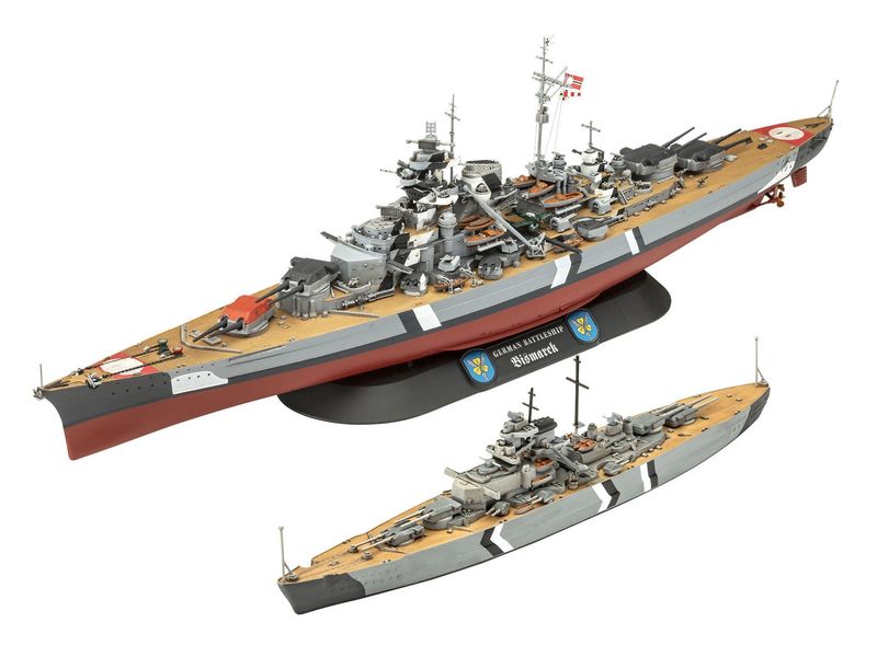 Battleship Bismarck Battleship Bismarck "Geschenkset" / 1:700/1:1200 05637
