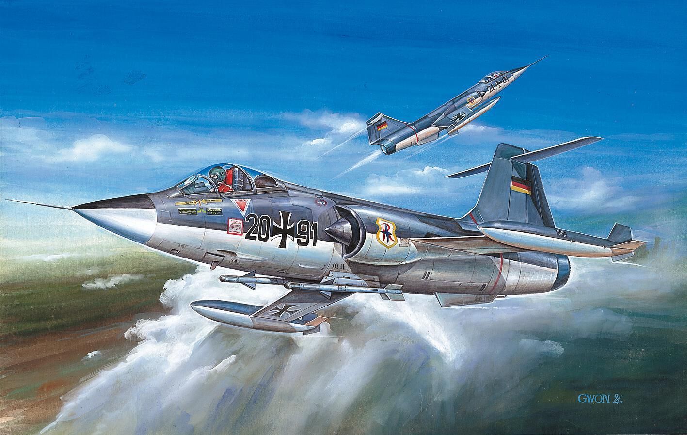 F-104G Starfighter in 1:72 / 12443