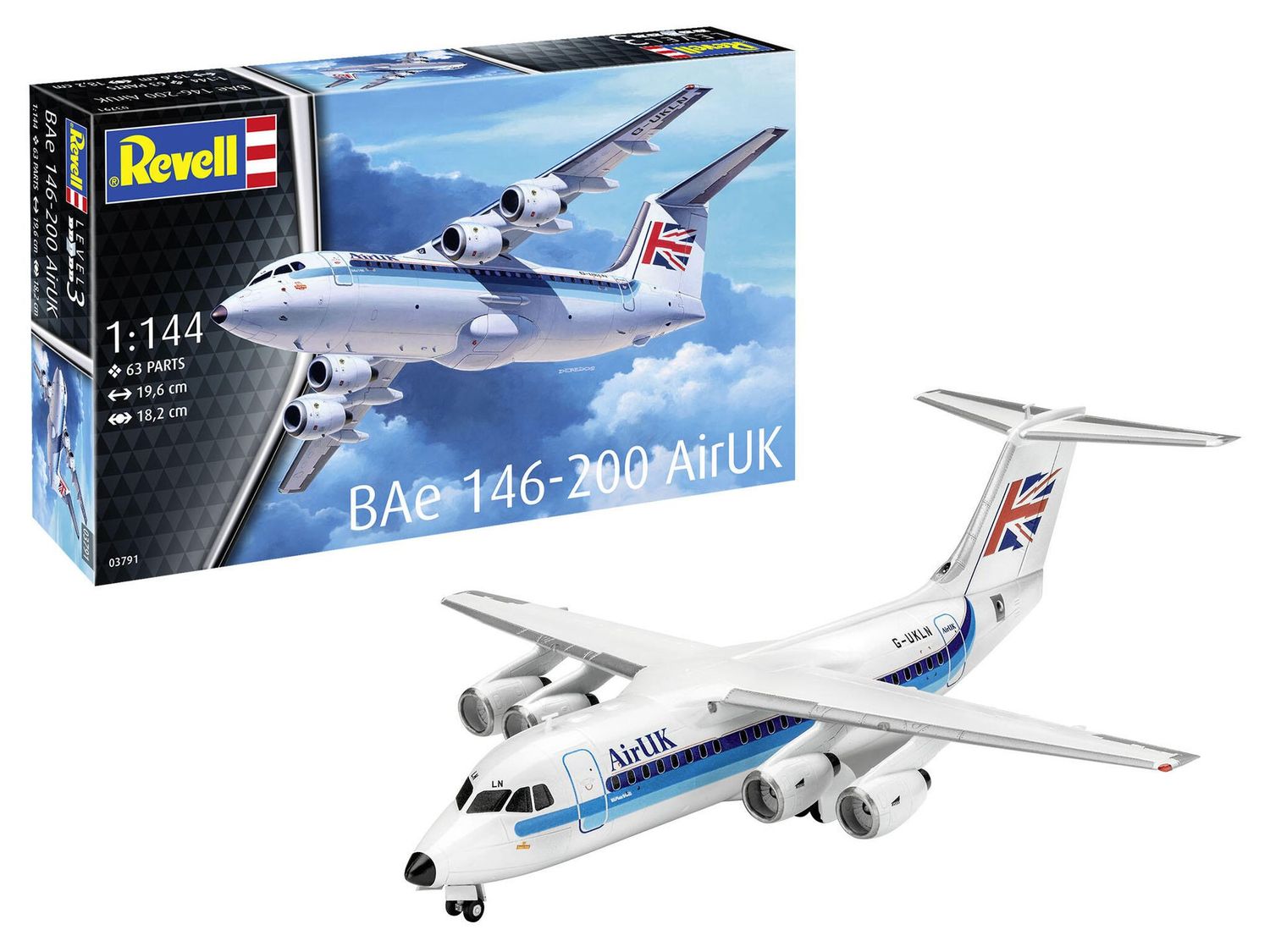 BAe 146 (RJ85) "Jumbolino" / 1:144