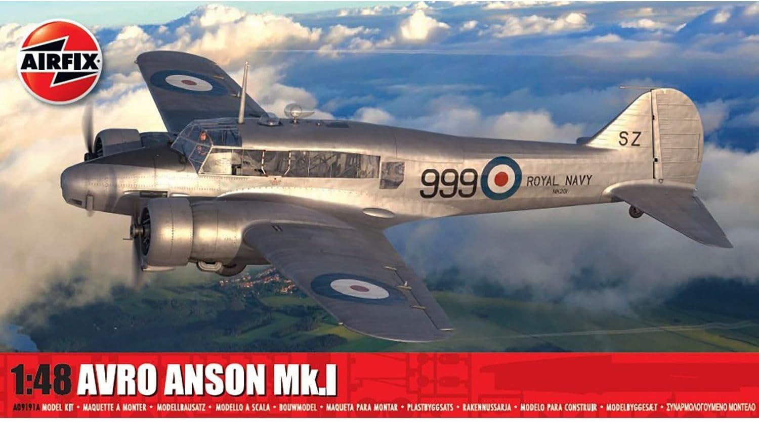 Avro Anson Mk.I in 1:48 / A09191A